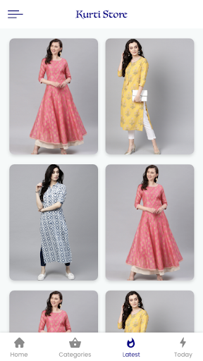 Kurti Online Shopping App Screen 3
