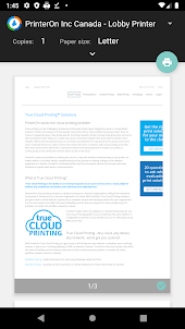 PrinterOn Print Service