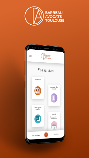 Android application Avocats Toulouse screenshort
