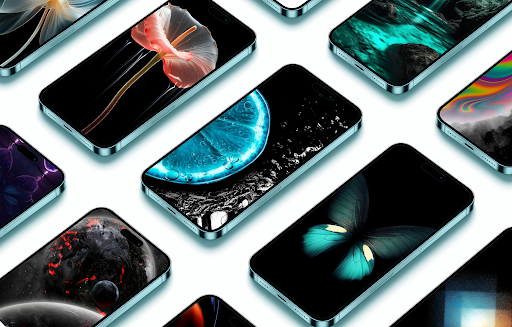 Android application Amoled Wallpapers screenshort