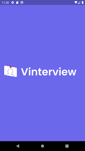 Android application Vinterview Candidate screenshort