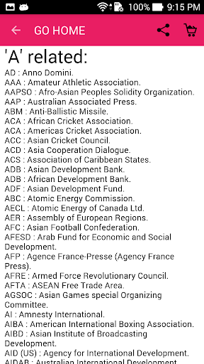 Abbreviations & Acronyms Screen 2