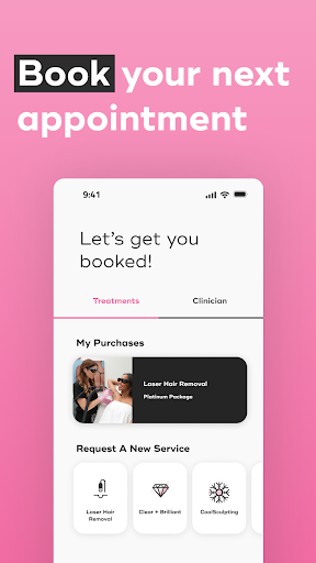 Android application LaserAway screenshort
