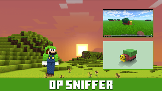 OP Sniffer mods Minecraft pe