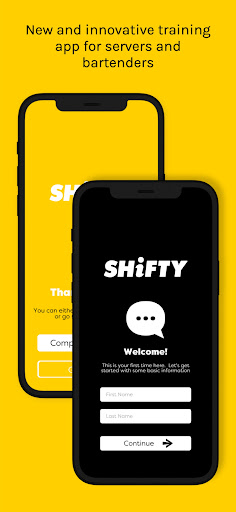 Android application Shifty screenshort