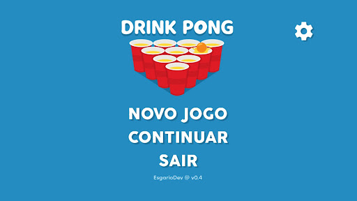 Android application Drink Pong screenshort