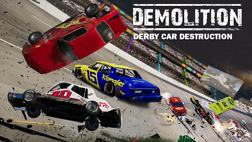 Android application Demolition Derby Car Crash 3D screenshort