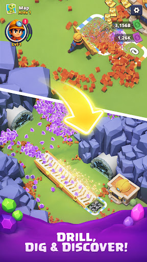 Drill&Chill: Idle Miner Tycoon screenshot 3