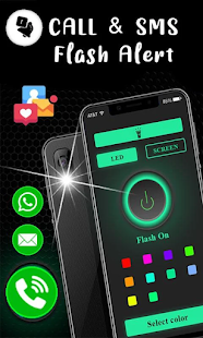 Flash on Call & SMS Ultra Flash Alert Blink Flashスクリーンショット 8
