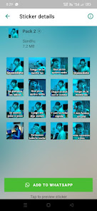 Screenshot 6 Stickers de Quédate Quevedo android
