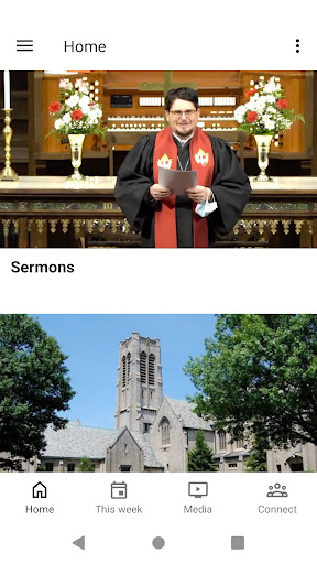 Android application Broadway Church Indy screenshort
