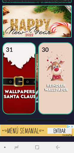 Christmas and Happy New Year Screen 2