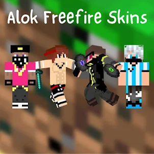 Alok FFire Skin Mod Minecraft