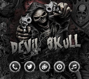 Hell Devil Death Skull Theme For PC installation