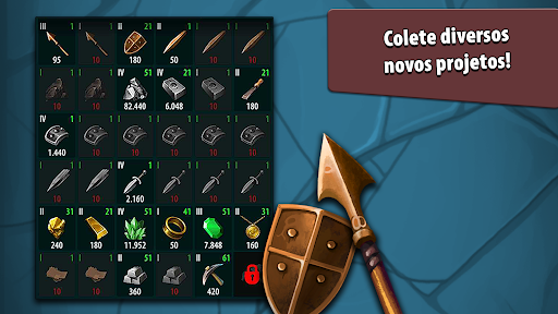 Crafting Idle Clicker Captura de Tela do Jogo Android 4