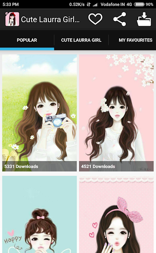 Cute Laurra Girl Wallpaper By Geeta Developers Google Play 日本 Searchman アプリマーケットデータ