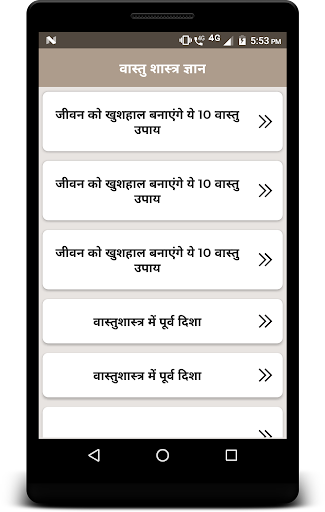 वास्तु शास्त्र ज्ञान Screen 2