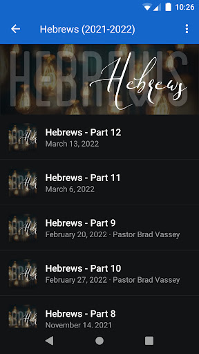Hillcrest Baptist Church York Screen 2
