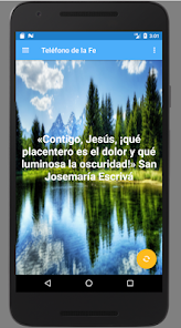 Captura 1 Teléfono de la Fe android