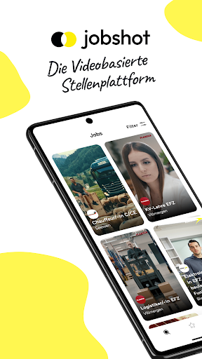 Android application Jobshot screenshort