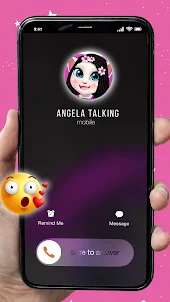 Angela Talking : Call & Image