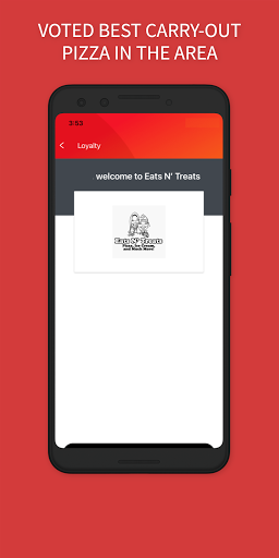 Android application Eats N’ Treats screenshort