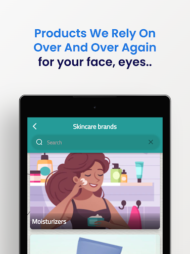 Skincare brands Screen 3
