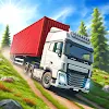 Hill long truck driving games icon