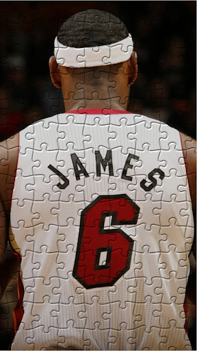 Android application LeBron James Jigsaw Puzzles screenshort