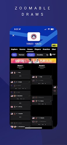 TennisONE - Tennis Live Scoresのおすすめ画像3