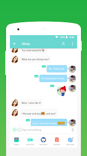 SayHi Chat Meet Dating People Varies with device screenshots 2