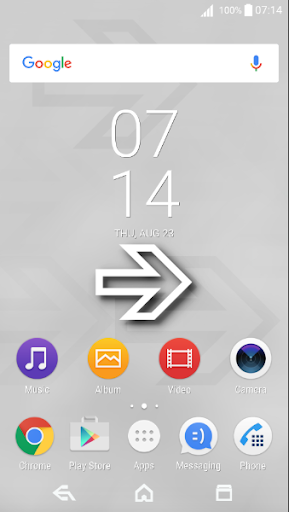 Modern Exitron Exceed - Theme Screen 2