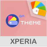 COLOR™ Theme | Premium Red 🎨Design For XPERIA icon