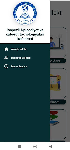 Android application Biznes intellekt screenshort