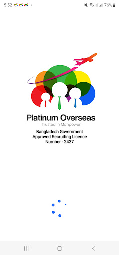 Android application PLATINUM OVERSEAS (RL-2427) screenshort