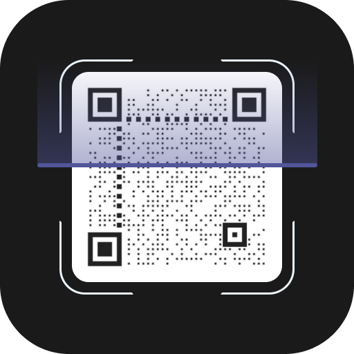 Qr code scanner app, reader logo