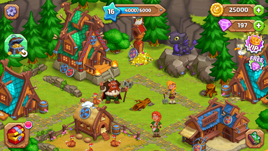 Vikings and Dragon Island Farm MOD APK (Unlimited Gold) 10