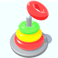 Color Sort 3D: Fun Hoop Stack Sorting Puzzle