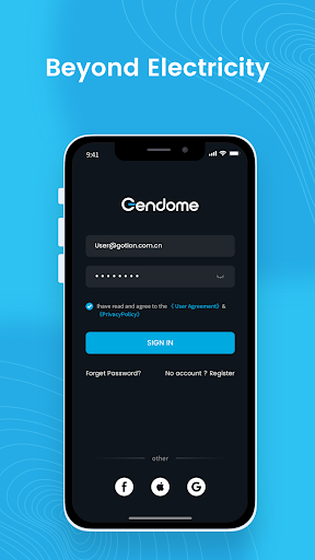 Android application Gendome screenshort