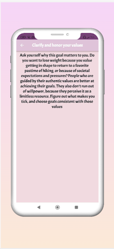 Boost Your Willpower Screen 2
