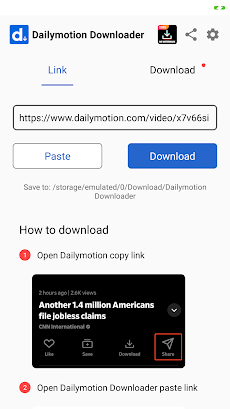 Dailymotionのビデオダウンローダーのおすすめ画像1