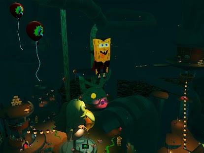 SpongeBob - Schermafbeelding van de kosmische schok