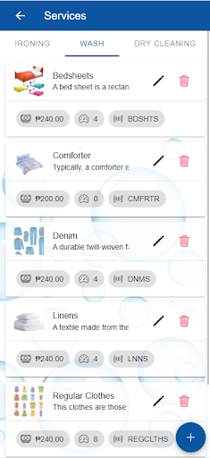 WeClean - Manager Screen 3