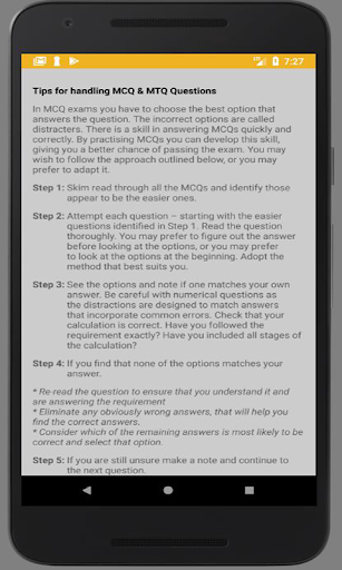 Android application ACE Exam Quiz 2024 Ed screenshort