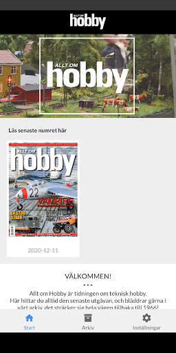 Android application Allt om Hobby screenshort