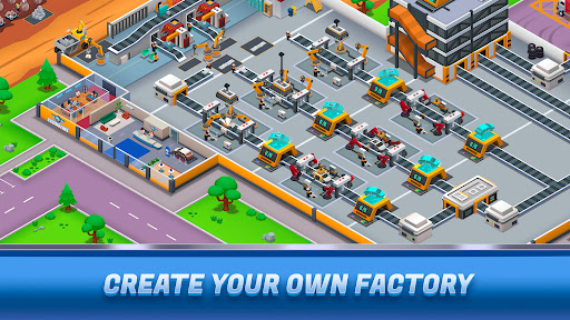 Idle Car Factory Tycoon MOD APK v0.9.8 (Unlimited Cash)