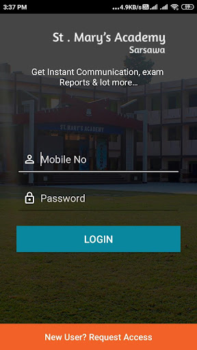 Android application St.Mary's Academy Sarsawa screenshort