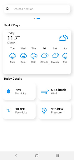 Weather Pro Screen 2