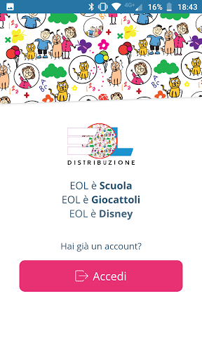 Android application Eol Distribuzione screenshort