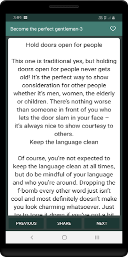 How to be a gentleman Screen 2